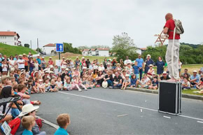 Spectacle clown cirque